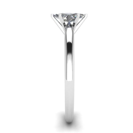 Bague en diamant marquise à 6 griffes, More Image 1