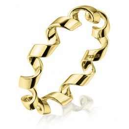 Bague Or Jaune - Collection Ruban